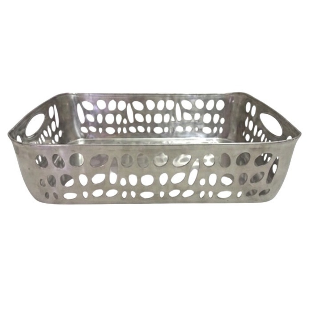 Delta‎ Airlines First Class Stainless Steel Serving Tray Perforated *READ